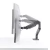 StarTech.com Monitorio laikiklis ant stalo iki 49 colių 32:9 lenktiems ekranams, mechaninė spyruoklinė ranka, C spaustuvas/įvorė, įrankių nereikalaujantis reguliavimas, maks. 20 kg