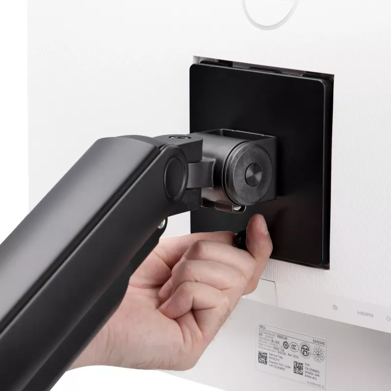 StarTech.com Monitorio laikiklis ant stalo iki 49 colių 32:9 lenktiems ekranams, mechaninė spyruoklinė ranka, C spaustuvas/įvorė, įrankių nereikalaujantis reguliavimas, maks. 20 kg