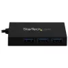 StarTech.com HB30A3A1CSFS 4 prievadų USB 3.0 šakotuvas ant stalo, USB-A į 3x USB-A + 1x USB-C, su maitinimo adapteriu