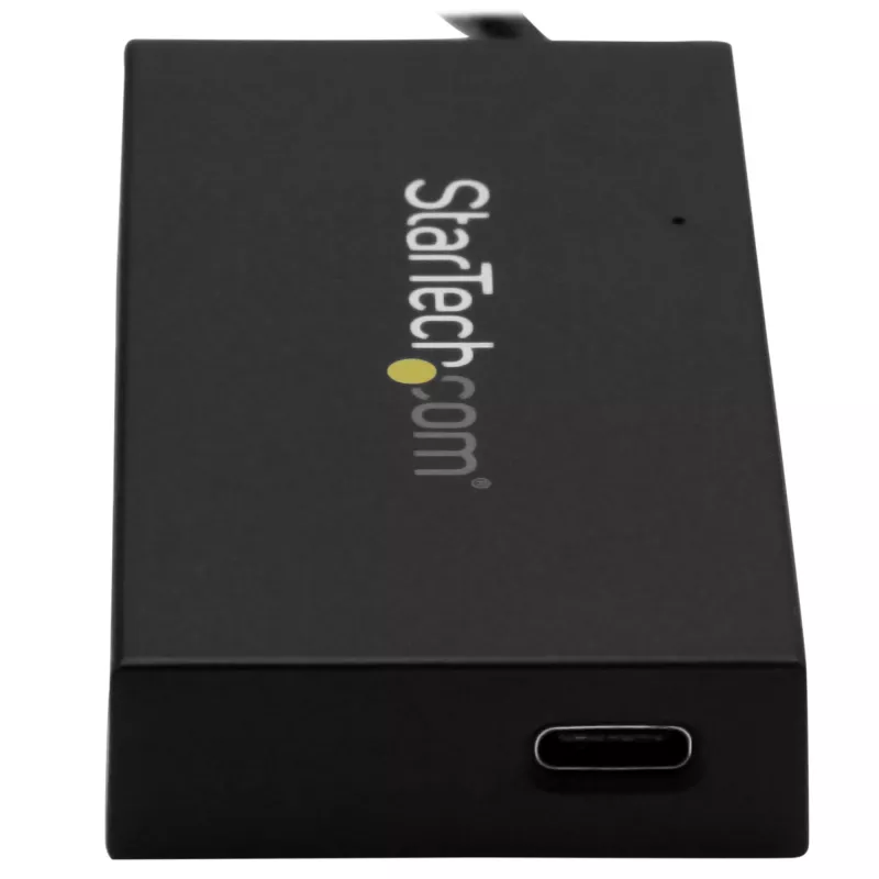 StarTech.com HB30A3A1CSFS 4 prievadų USB 3.0 šakotuvas ant stalo, USB-A į 3x USB-A + 1x USB-C, su maitinimo adapteriu