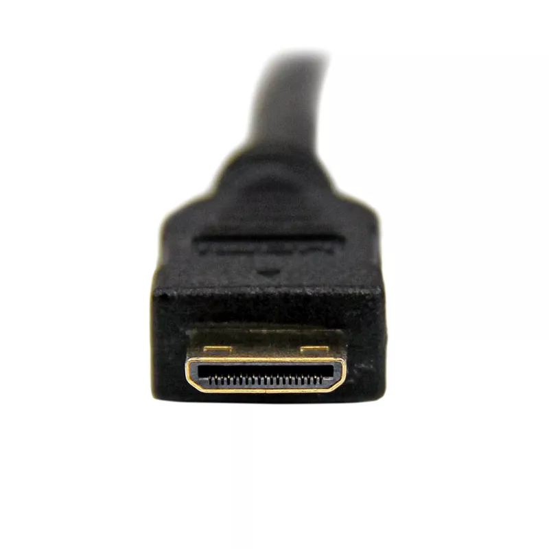 StarTech.com 1 m Mini HDMI į DVI laidas – DVI-D į HDMI laidas (1920x1200p) – 19 kaiščių Mini HDMI kištukas į DVI-D kištuką – skaitmeninis monitoriaus laidas adapteris M/M