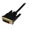 StarTech.com 1 m Mini HDMI į DVI laidas – DVI-D į HDMI laidas (1920x1200p) – 19 kaiščių Mini HDMI kištukas į DVI-D kištuką – skaitmeninis monitoriaus laidas adapteris M/M