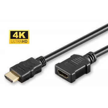 Microconnect HDMI 2.0 ilginimo laidas 1,5 m (vyriškas–moteriškas) 18 Gbit/s