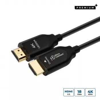 MicroConnect Premium Optic HDMI laidas 15m