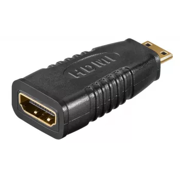 MicroConnect HDM19F19MC adapteris mini HDMI (C tipo) į HDMI (A tipo) lizdą, juodas