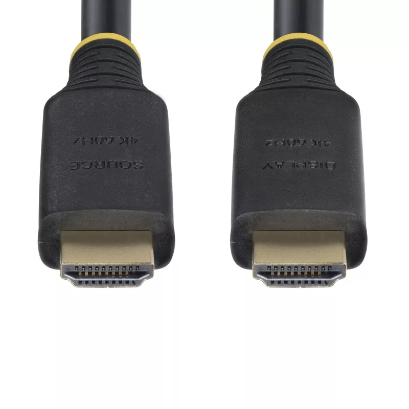 StarTech.com 10 m aktyvus aukštos spartos HDMI laidas, 4K 60Hz/1440p 144Hz, HDR10/HDCP 2.2/ARC, 18Gbps, UHD HDMI 2.0, TPE apvalkalas