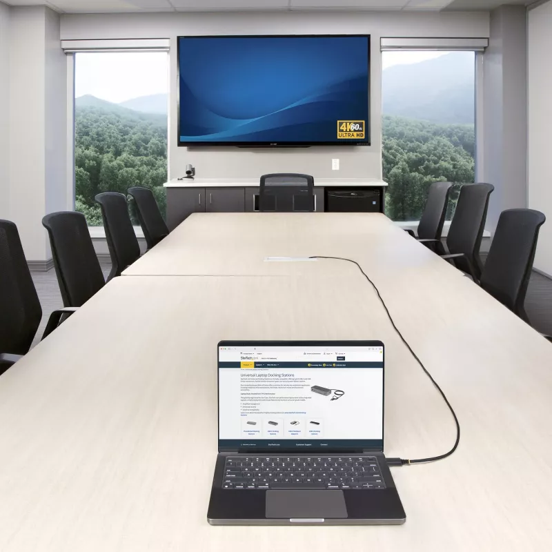 StarTech.com 10 m aktyvus aukštos spartos HDMI laidas, 4K 60Hz/1440p 144Hz, HDR10/HDCP 2.2/ARC, 18Gbps, UHD HDMI 2.0, TPE apvalkalas