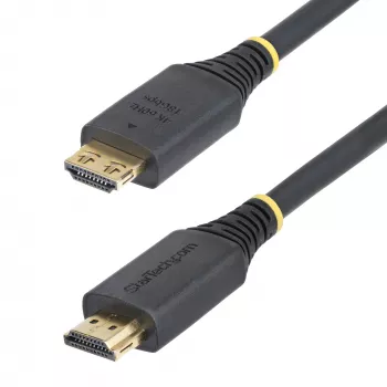 StarTech.com 15ft (4,5 m) HDMI 2.0 laidas su griebimo jungtimis, 4K 60Hz / 1440p 144Hz, HDR10 / HDCP 2.2 / ARC, 18Gbps, UHD, TPE apvalkalas