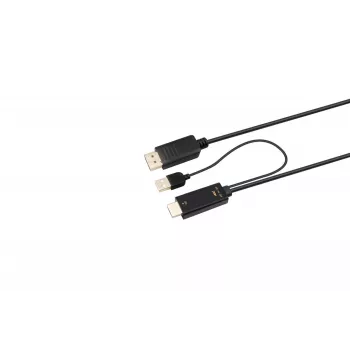 MicroConnect HDMI-DP-CON1 adapterio kabelis HDMI į DisplayPort 1 m juodas