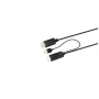 MicroConnect HDMI-DP-CON1 adapterio kabelis HDMI į DisplayPort 1 m juodas