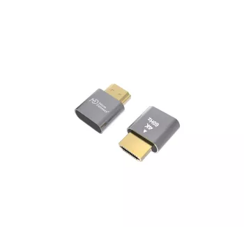 MicroConnect 4K HDMI Dummy pilkas – HDMI kištukas monitoriaus emuliacijai