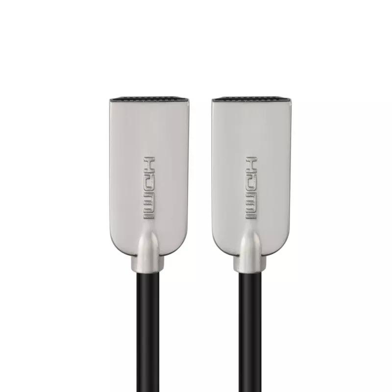Microconnect HDMISUPERSLIM2M HDMI kabelis 2 m HDMI A tipas (Standartinis) Juodas, Metalinis