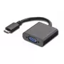 Microconnect HDMIVGAB vaizdo adapterio laidas 0,15 m HDMI Type C (Mini) – VGA (D-Sub) juodas