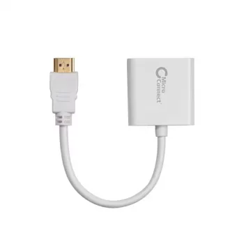 Microconnect HDMVGA1 vaizdo adapteris 0,15 m HDMI A tipo (standartinis) – VGA (D-Sub) baltas