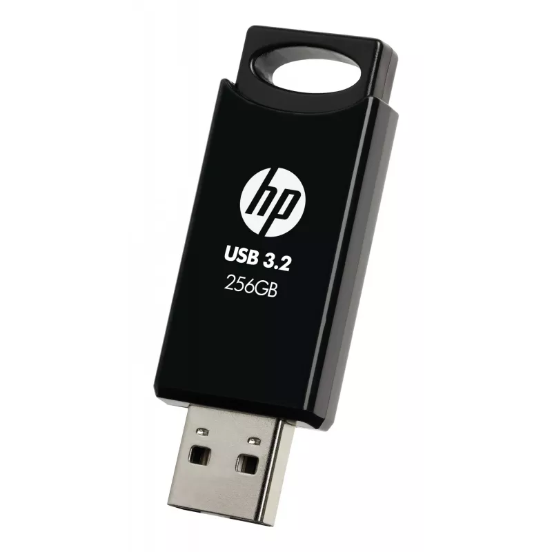HP 712w USB atmintinė 256 GB USB Type-A 3.2 Gen 1 (3.1 Gen 1) Juoda