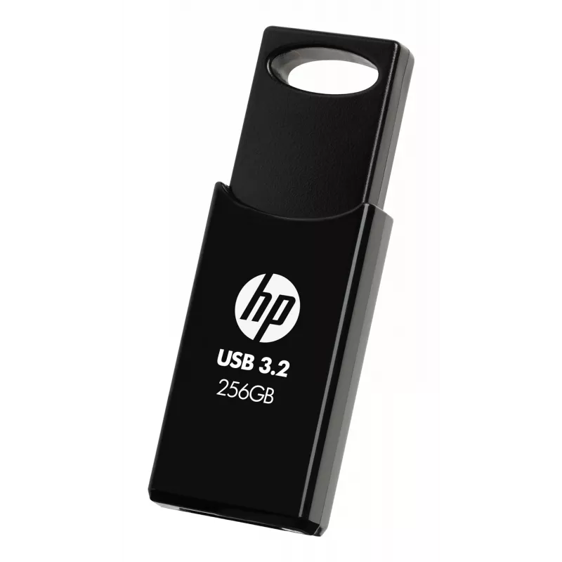 HP 712w USB atmintinė 256 GB USB Type-A 3.2 Gen 1 (3.1 Gen 1) Juoda