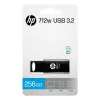 HP 712w USB atmintinė 256 GB USB Type-A 3.2 Gen 1 (3.1 Gen 1) Juoda