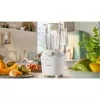 Stalinis blenderis Philips HR2041/00 — 450 W, 1,9 l plastikinis dubuo, nerūdijančio plieno peiliai, baltas