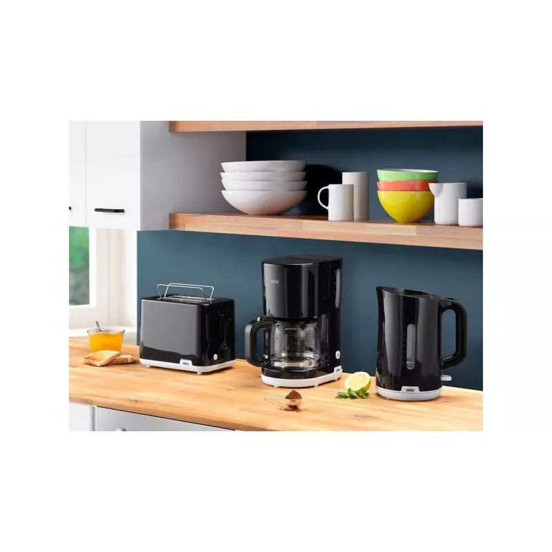 Skrudintuvas BRAUN HT1010BK 2 griežinėliams, 900 W, juodas