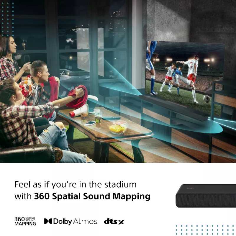 Sony HT-A3000 garso juosta juoda 3.1 kanalų 250 W