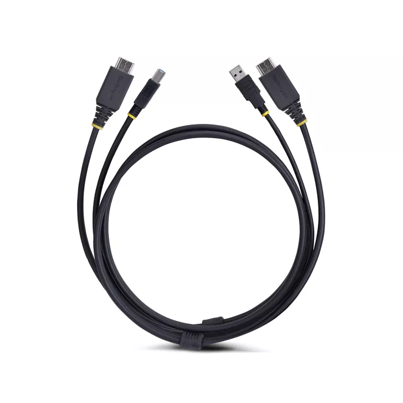 StarTech.com 1,8 m HDMI ir USB 5Gbps KVM kabelis, 4K 60Hz, HDMI 2.0 ir USB kombinuotas kabelis KVM jungikliams