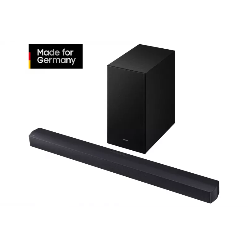 Garsiakalbis Samsung HW-B460GF 2.1 kanalo Bluetooth su belaidžiu žemų dažnių garsiakalbiu