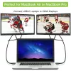 Techly adapterio laidas USB-C (vyriškas) į HDMI 2.0 4K (vyriškas) 2 m juodas