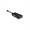 ICY BOX IB-AC1032 Mini DisplayPort į DVI-D + VGA + HDMI adapteris, juodas