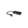 ICY BOX IB-AC1032 Mini DisplayPort į DVI-D + VGA + HDMI adapteris, juodas