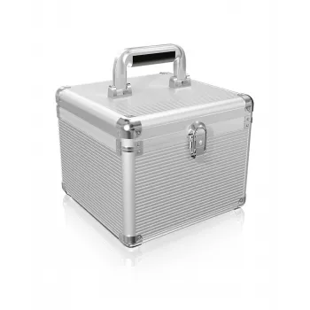 ICY BOX IB-AC628 Dėklas Lagaminas Metalinis, Plastikinis Sidabrinis