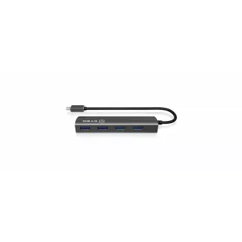 USB 3.2 Gen 1 Type-C sąsajos centras RAIDSONIC IB-AC6405-C juodas