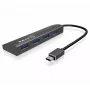 USB 3.2 Gen 1 Type-C sąsajos centras RAIDSONIC IB-AC6405-C juodas