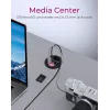 ICY BOX IB-HUB1404A USB 3.0 lizdų išplėtimo blokas, juodas
