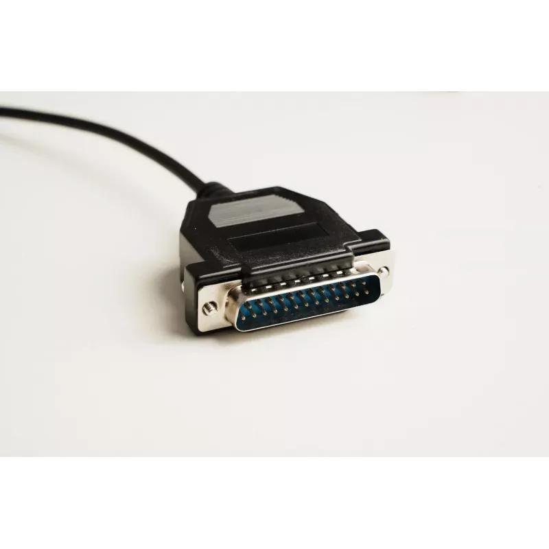 Microconnect IBM029B serijinis kabelis 3 m DB9 DB25 juodas