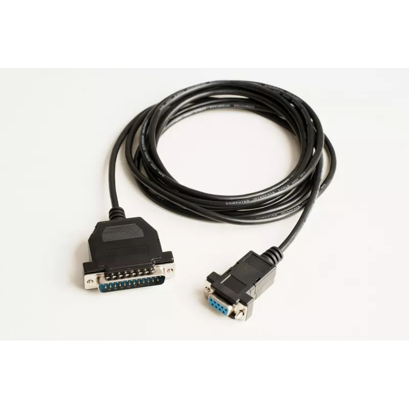 Microconnect IBM029B-1,8 serijinis kabelis juodas 1,8 m DB-9 DB-25