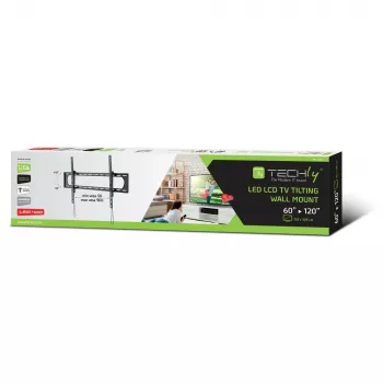 TV laikiklis Techly ICA-PLB-369T iki 120 colių (3,05 m) juodas