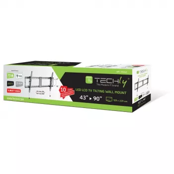 TV laikiklis Techly ICA-PLB 590 iki 90 colių (229 cm) juodas