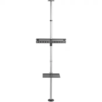 TV stovas Techly ICA-TR32 nuo grindų iki lubų, 177.8 cm (70 colių), sidabrinis