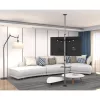 TV stovas Techly ICA-TR32 nuo grindų iki lubų, 177.8 cm (70 colių), sidabrinis