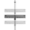 TV stovas Techly ICA-TR32 nuo grindų iki lubų, 177.8 cm (70 colių), sidabrinis