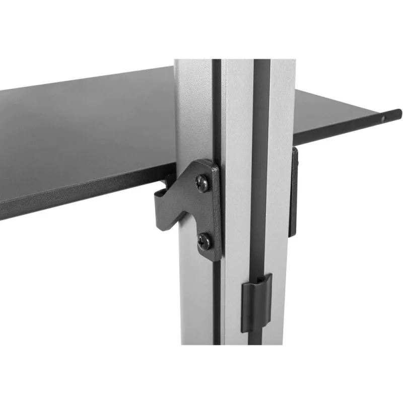 TV stovas Techly ICA-TR32 nuo grindų iki lubų, 177.8 cm (70 colių), sidabrinis