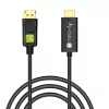 Techly Converter laidas 1m DisplayPort į HDMI 1.2 4K ICOC DSP-H12-010
