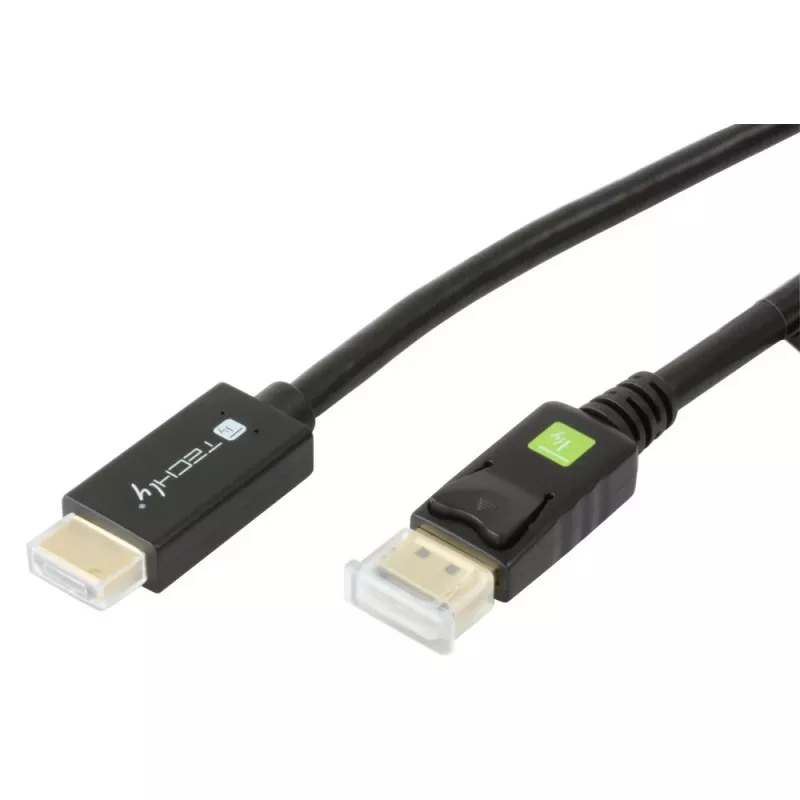 Techly Converter laidas 1m DisplayPort į HDMI 1.2 4K ICOC DSP-H12-010