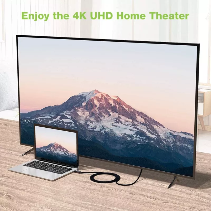 Techly Converter laidas 1m DisplayPort į HDMI 1.2 4K ICOC DSP-H12-010