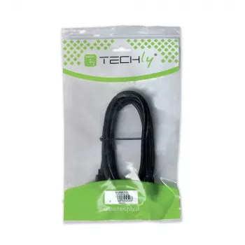 Techly HDMI High Speed su Ethernet prailginimo kabelis 4K 60Hz M / F 7,5 m