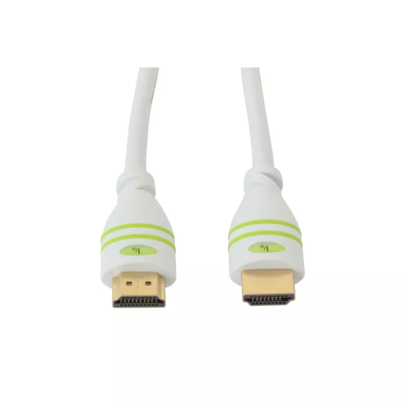 Techly 10m aukštos spartos HDMI laidas su Ethernet A/A M/M baltas ICOC HDMI-4-100WH
