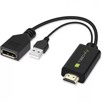 Vaizdo signalo keitiklis Techly ICOC HDMI-DP12A 4096x2160 30Hz