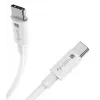 USB4 Gen 3x2 laidas Techly ICOC-MU4-40G240W1 1 m USB-C baltas