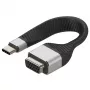 Techly ICOC-USBC-VGA vaizdo kabelio adapteris 0,12 m USB Type-C į VGA (D-Sub)