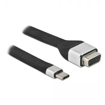 Techly ICOC-USBC-VGA vaizdo kabelio adapteris 0,12 m USB Type-C į VGA (D-Sub)